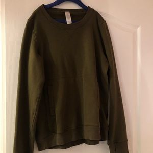Ivivva Olive Cross-back Crewneck Sweatshirt